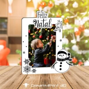 Moldura de Natal com fotografia - Modelo 1