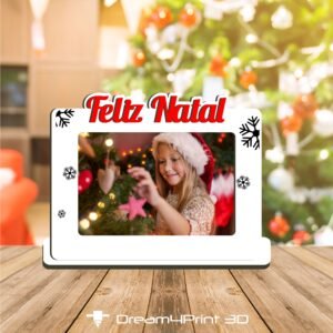 Moldura de Natal com fotografia - Modelo 3