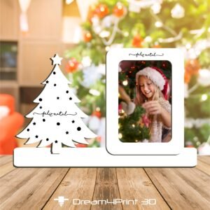 Moldura de Natal com fotografia - Modelo 4